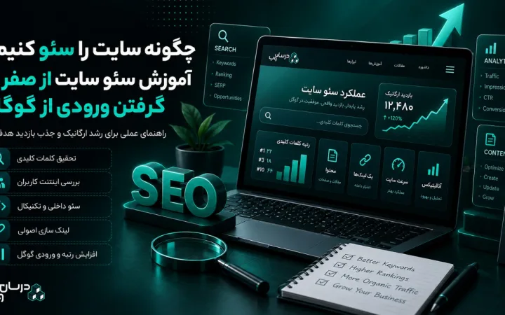 چگونه سایت را سئو کنیم؟ آموزش سئو سایت از صفر تا گرفتن ورودی از گوگل